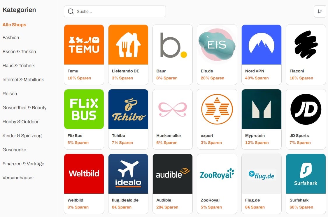 Rewards.app Cashback